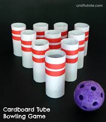 Cardboard Tube Bowling Game Craftulate