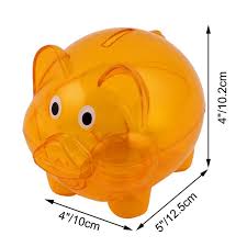 There are 247 suppliers who sells clear plastic coin bank on alibaba.com, mainly located in asia. Clear Orange Plastic Piggy Bank Coin Money Cash Saver Collectible Savings Pig Toy Box For Home Gift Walmart Com Walmart Com