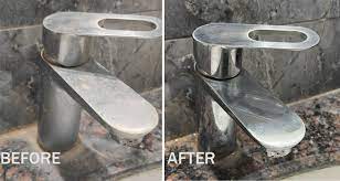 Remove Hard Water Stains From Taps