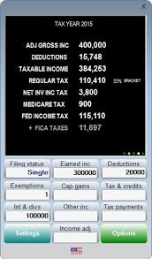 Taxmode Income Tax Calculator And Planner For Iphone Ipad Android
