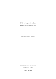 Apa 6th Edition Format Title Page Magdalene Project Org