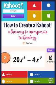 It is an easy tool to use. How To Create A Kahoot Mrs E Teaches Math