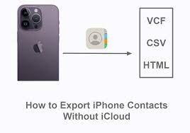 iphone contacts without icloud