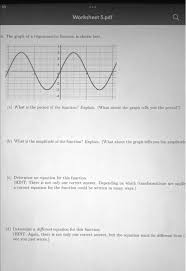 Graph Of A Trigonometric Function