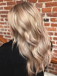 Beige blonde hair platinum blonde blondes contrast hairstyles random natural beauty long platinum blonde. Cool Beige Blonde Highlights Beautiful Soft And Natural Balayage Color Accentuated By Beachy Waves Champagne Blonde Hair Champagne Hair Color Champagne Hair