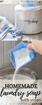homemade powder laundry soap nelliebellie