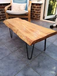 waney edge oak slab table tops wood