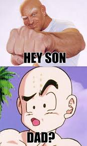 Jul 18, 2019 · the legacy of goku or check to see if we already have the answer. Dragon Ball Z Pictures Memes Mr Clean Is Krillin S Father