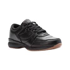 Womens Propet Cross Walker Shoe Size 8 2e Black Leather