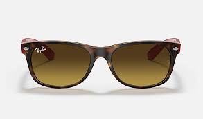 Prescription available online and vision insurance plans accepted! Ray Ban New Wayfarer Bicolor Rb2132 Tortoise Nylon Brown Lenses 0rb213261818555 Ray Ban Usa
