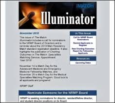November Illuminator Call For Nrmp Board Nominations 2019