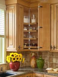 This will help to keep the feeling of space in your kitchen. How To Organize Upper Corner Kitchen Cabinet 5 Guides Using The Right Storage Solution Home Improvement Day