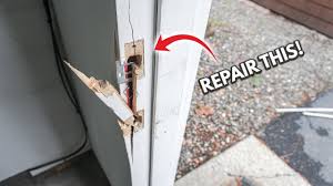 repair broken door jamb kicked