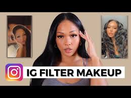 insram filter makeup transformation