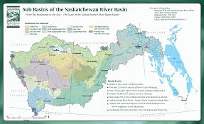Saskatchewan River Basin Map