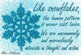 Best 17 quotes in «snowflake quotes» category. Quotes About Snowflake 81 Quotes