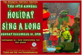 the 10th annual holiday sing a long