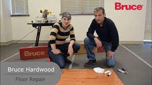 how to repair damage to hardwood floors