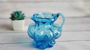 Glass Pitcher Art Glass Kanawha Glass
