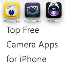 camera apps for ios iphone ipod touch