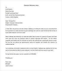reference letter templates 29 word