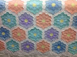 flower garden quilt makeover