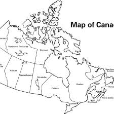 Maps.com's large format laminated canada wall map is ideal for the classroom or anyone looking for a great canada reference wall map.details include: Map Of Canada With Provinces And Territories The Province Of Ontario Download Scientific Diagram