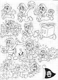 The special world in super mario 3d land is amazing. Top 10 Super Mario 3d World Coloring Pages