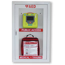 zoll cal aed combo wall cabinet
