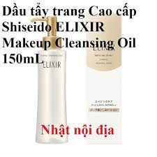 dầu tẩy trang cao cấp shiseido elixir