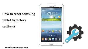 How to unlock a samsung tablet when you forgot the password? How To Reset Samsung Tablet To Factory Settings How To Reset Com