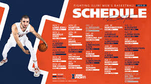 Get the ncaa men's basketball sports stories that matter. Times And Tv Set For Majority Of Illini Basketball Schedule University Of Illinois Athletics