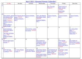 All calendars print in landscape mode (vs. Liturgical Calendar 2021 Roman Catholic Calendar 2021 Weekly Calendar