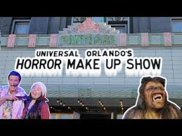 horror make up show universal studios