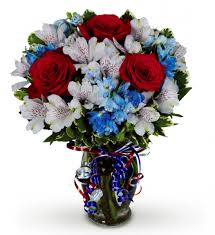 Avas flowers author review by consumeraffairs. Red And Blue Roses Bouquet