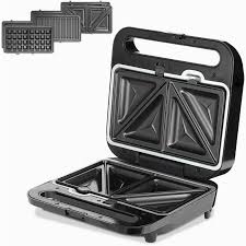 Removable Sandwich Grill Waffle Plates