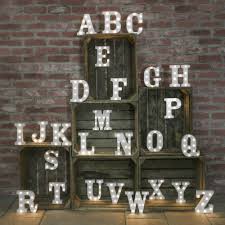 led light up alphabet circus letters