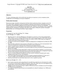 Sample Resume For Marketing Resumes For Marketing Jobs Sample Resume