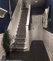 Thrifty Couple Transform Drab Hallway