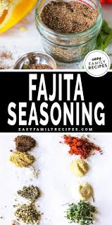homemade fajita seasoning easy family