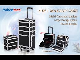 yaheetech 4 in 1 rolling makeup case