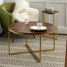 Design 2 Piece Round Coffee Table Set