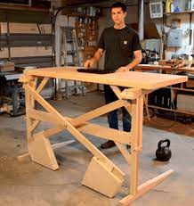 This diy standing desk is made from 2x12s and plumbers pipe. The Complete Guide To Diy Standing Desks Start Standing