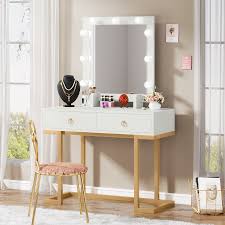 vanity modern makeup table with 2