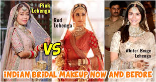 turquoise indian bridal makeup