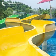 Fiberglass Water Slide Pool Slides