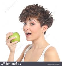 Free graphics for commercial use, no attribution required. People Woman Eating Apple Stock Image I3665885 At Featurepics
