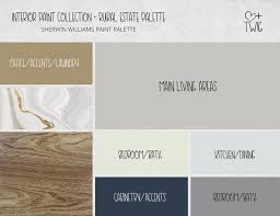 Rural Estate Paint Palette Whole Home