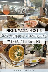 eat the best vegetarian food in boston