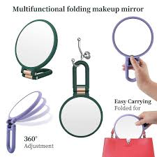 15x magnifying hand held mirror double